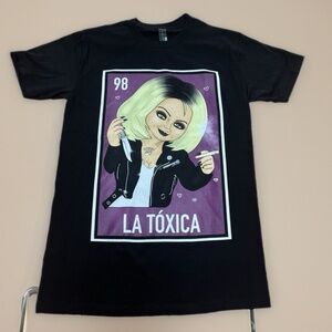 La Toxica Black Shirt for Women